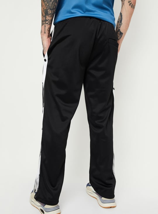 Men Striped Joggers