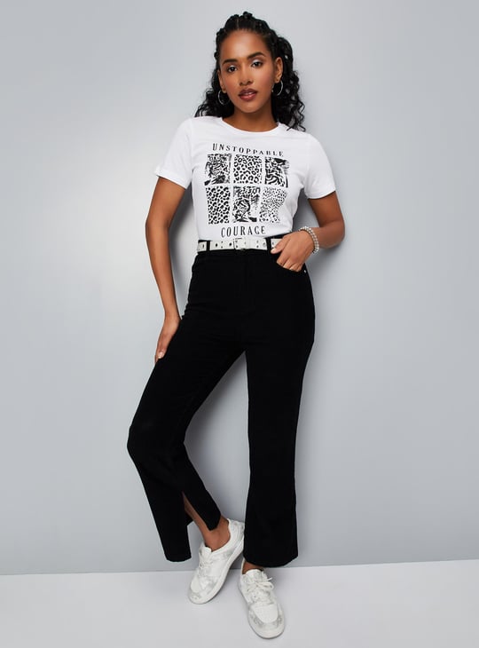 Women Graphic Printed T-shirt
