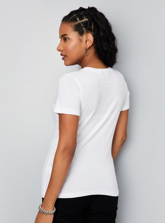 Women Graphic Printed T-shirt