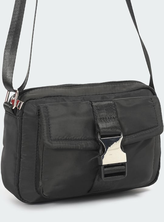Women Solid Sling Bag