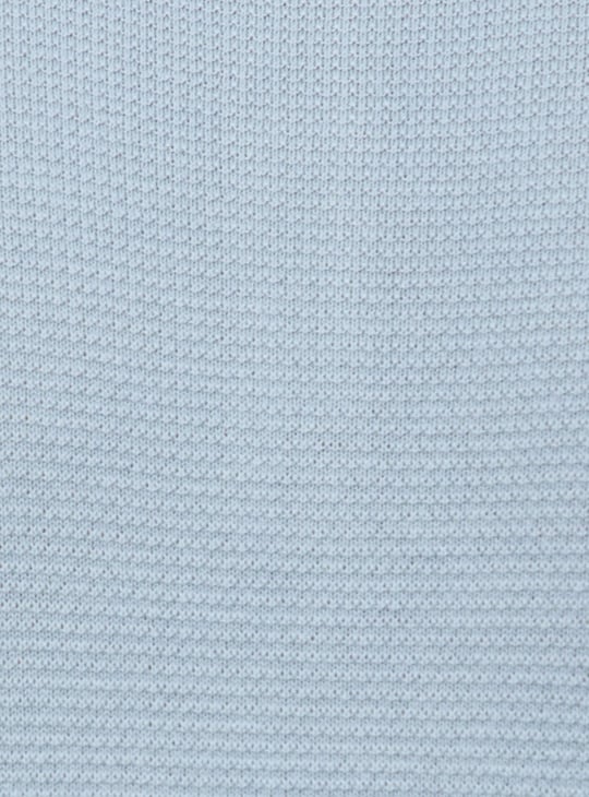 Men Striped Flat Knit Polo