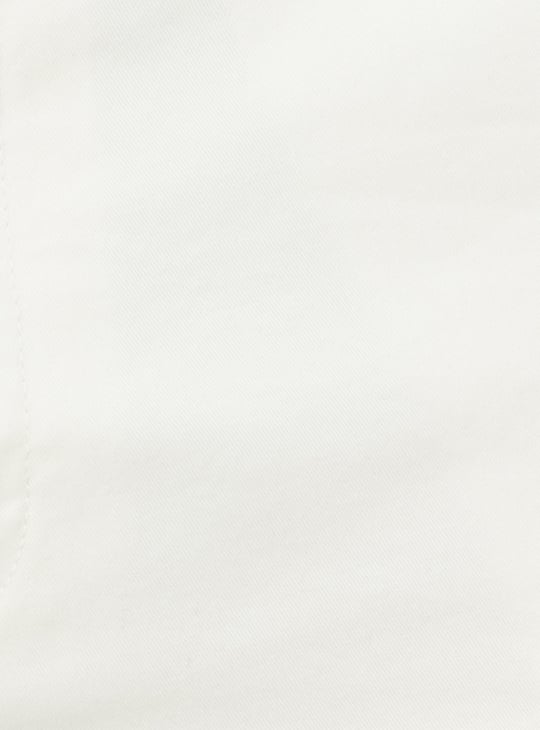 Men Solid Straight Fit Chinos