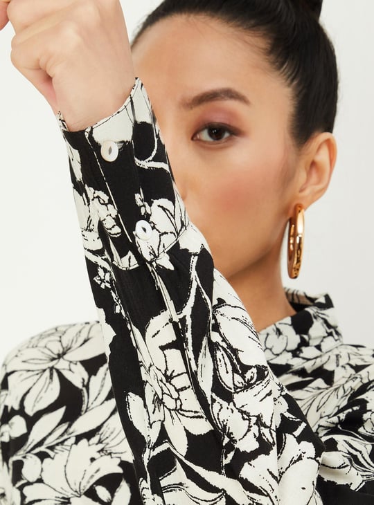 Women Printed Rayon Shirt