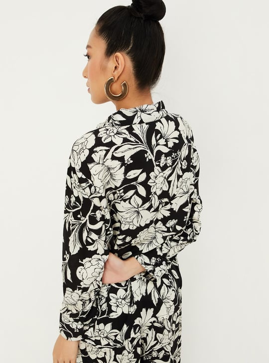 Women Printed Rayon Shirt