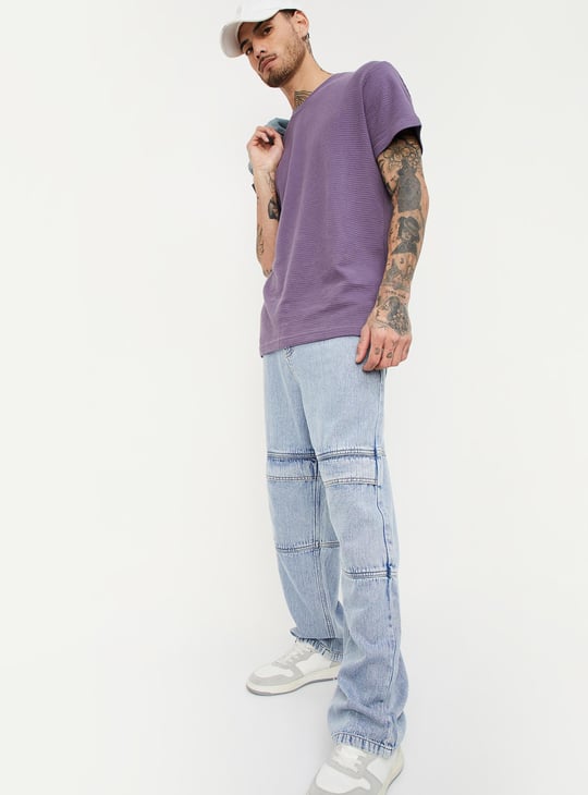 Men Washed Relaxed Fit Jeans