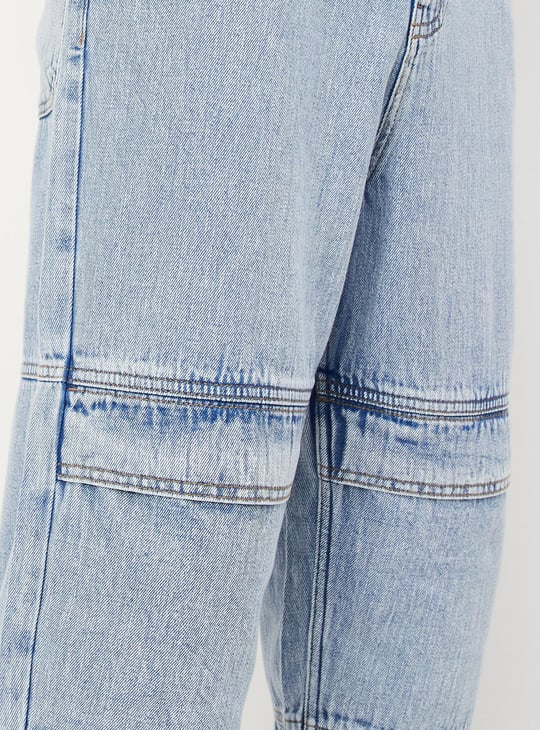 Men Washed Relaxed Fit Jeans