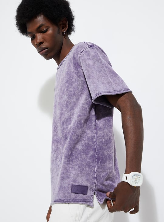 URB_N Men Acid Washed T-shirt