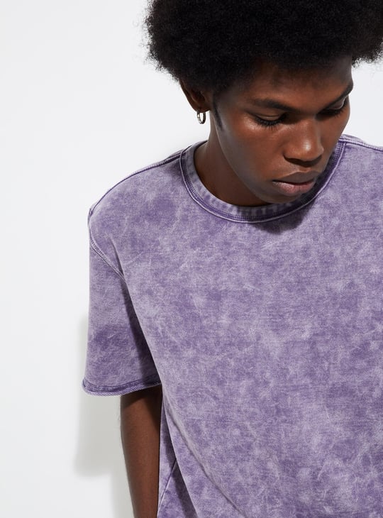 URB_N Men Acid Washed T-shirt