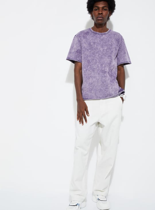 URB_N Men Acid Washed T-shirt