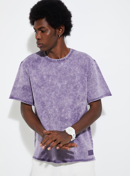 URB_N Men Acid Washed T-shirt