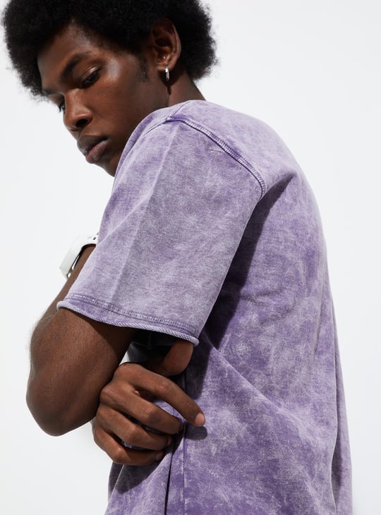 URB_N Men Acid Washed T-shirt