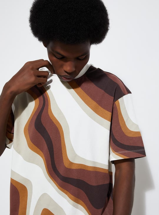 URB_N Men Oversized Printed T-shirt