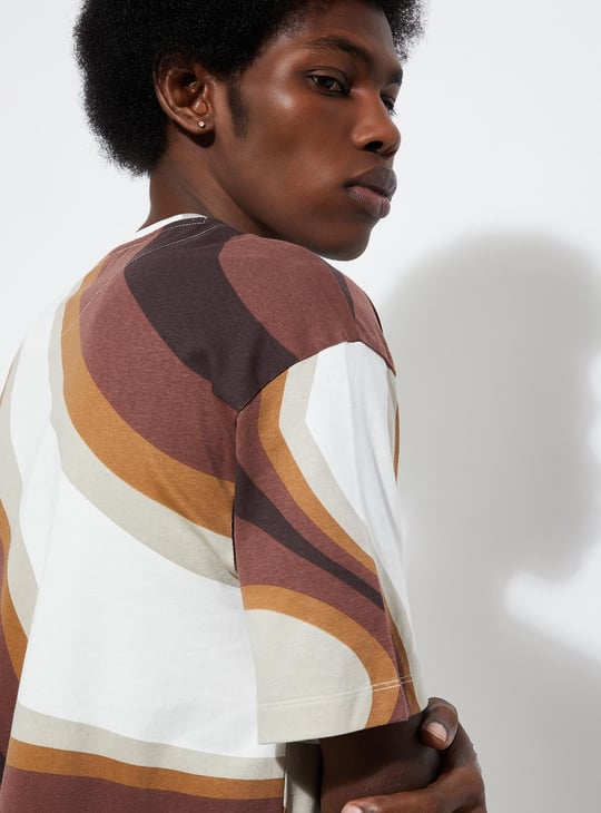 URB_N Men Oversized Printed T-shirt