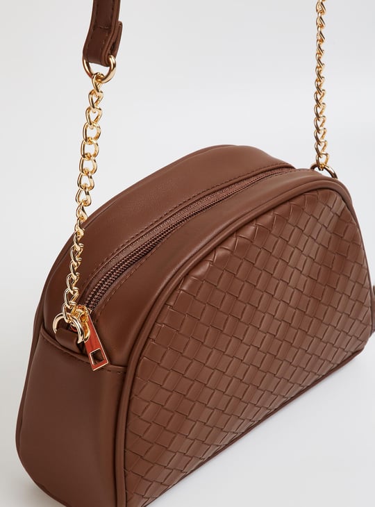 Women Woven Sling Bag