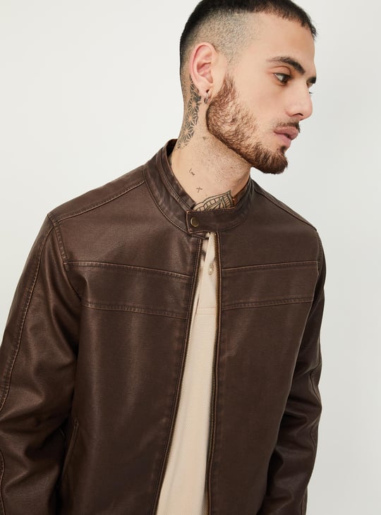 【CULLNI 24ss】Faux Leather Shirt Jacket CULLNI 24ss】Faux Leather Shirt Jacket CULLNI 24ss】Faux Leather