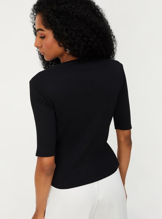 Women Ribbed Top