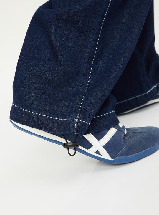 Men Solid Loose Fit Jeans