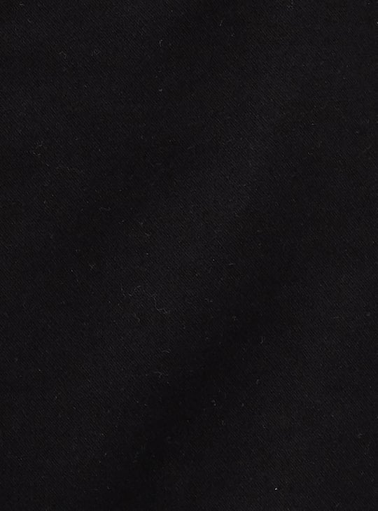 Men Carrot Fit Cargo Trousers