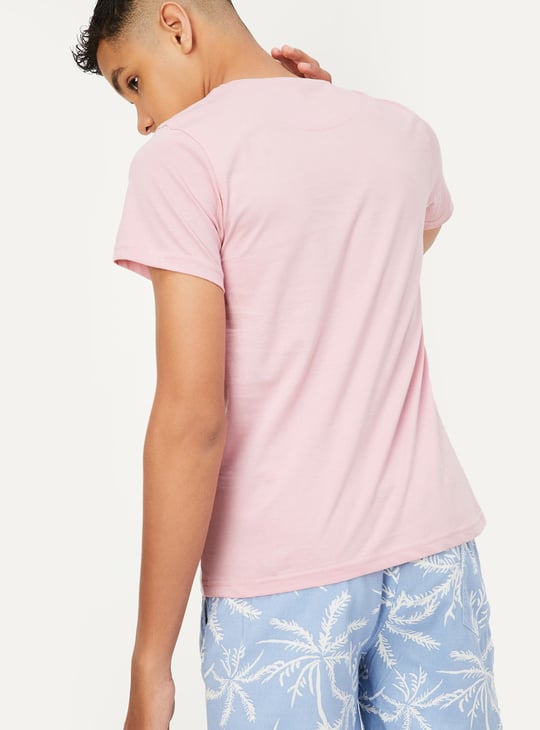 Boys Dragon Ball-Z Printed T-shirt