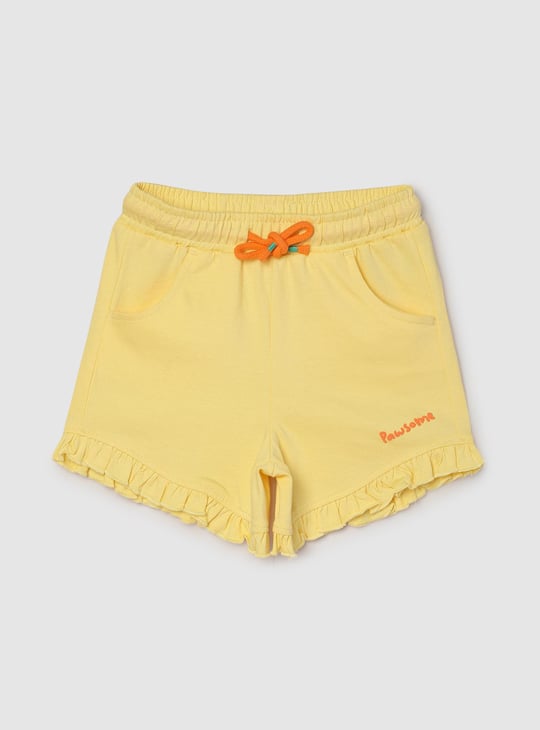 Girls Printed Sleepwear Shorts Set