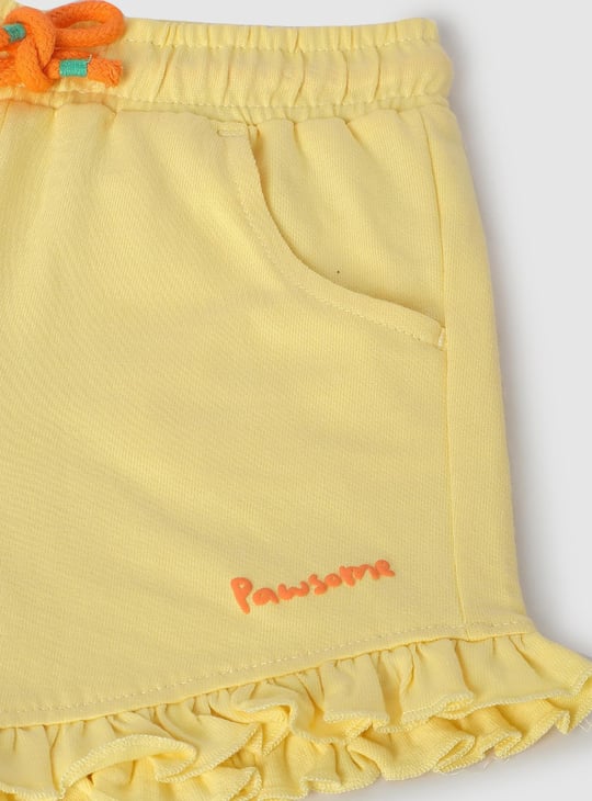 Girls Printed Sleepwear Shorts Set