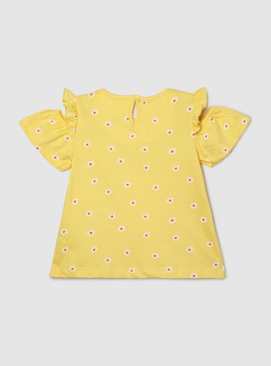 Girls Winnie The Pooh Printed T-shirt