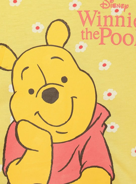 Girls Winnie The Pooh Printed T-shirt