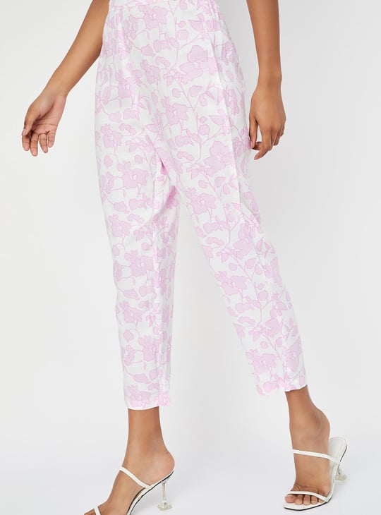 Women Printed Kurta with Dupatta and Straight Pants