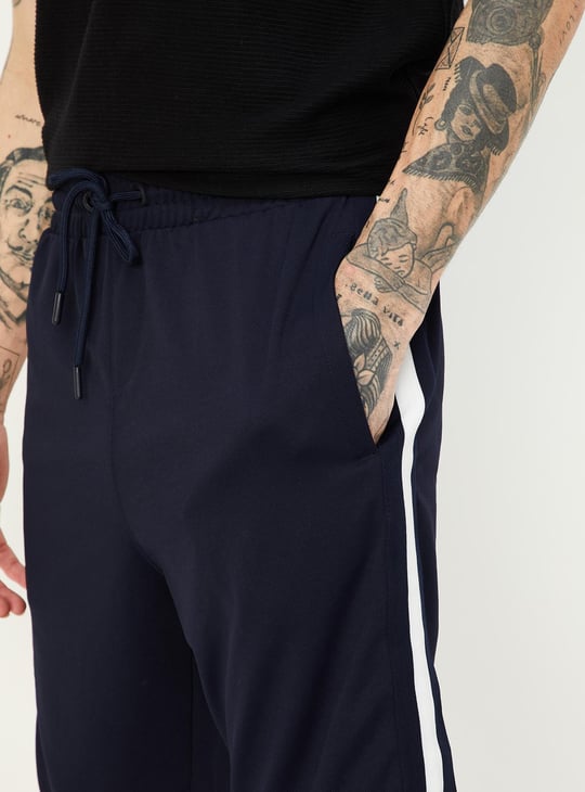 Men Side Panelled Athleisure Shorts