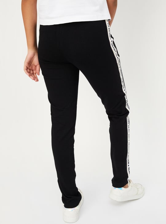 Girls Side Taped Track Pants