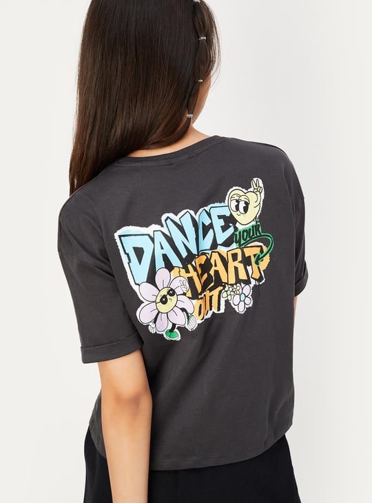 Girls Graphic Printed T-shirt