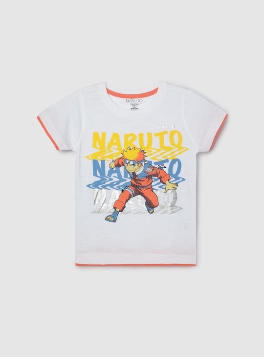 Boys Naruto Printed T-shirt