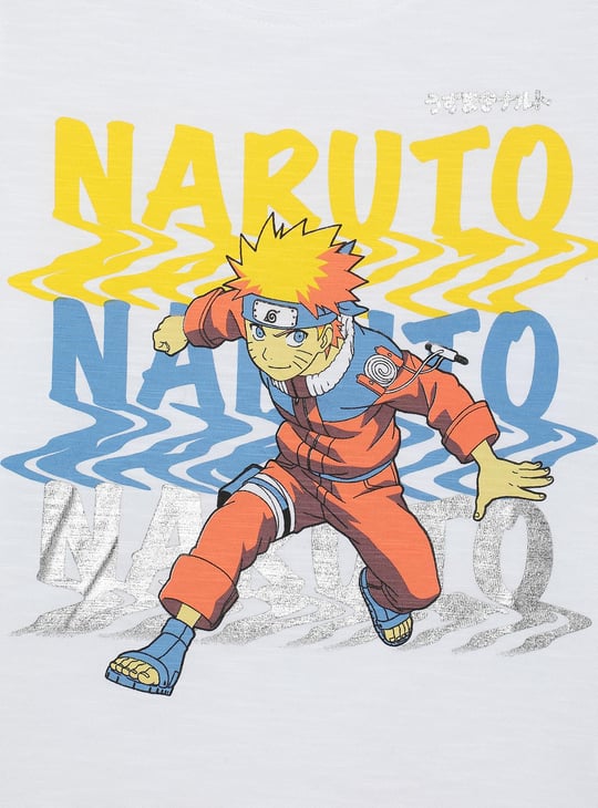 Boys Naruto Printed T-shirt