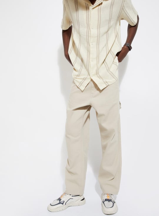 URB_N Men Relaxed Fit Carpenter Trousers
