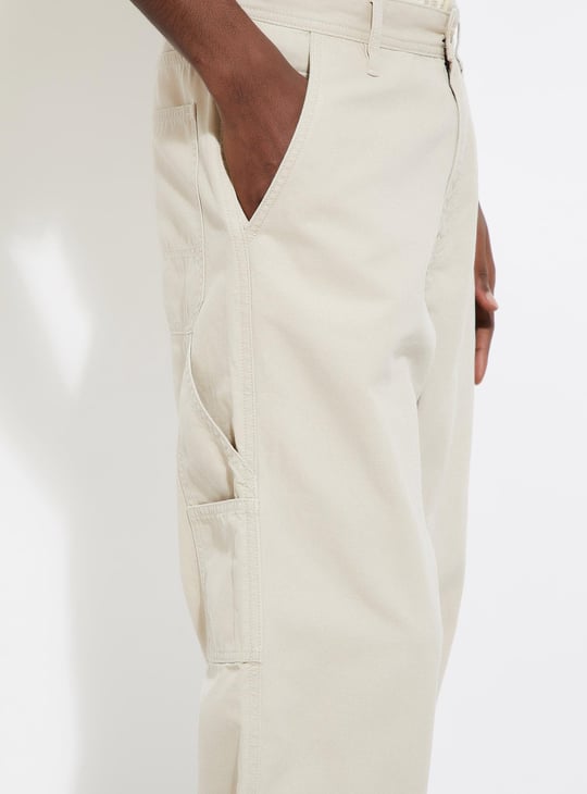 URB_N Men Relaxed Fit Carpenter Trousers