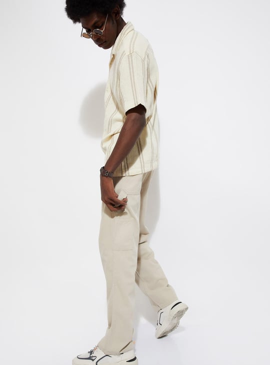 URB_N Men Relaxed Fit Carpenter Trousers