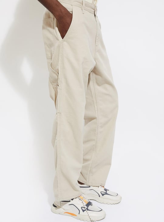 URB_N Men Relaxed Fit Carpenter Trousers