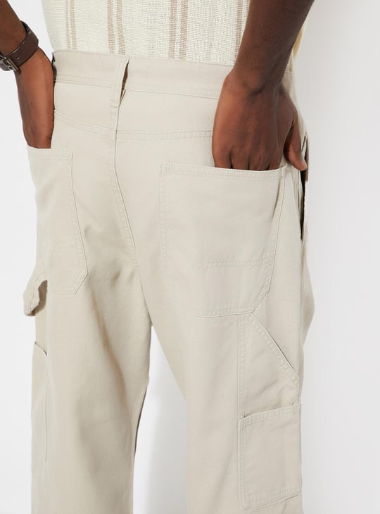 URB_N Men Relaxed Fit Carpenter Trousers