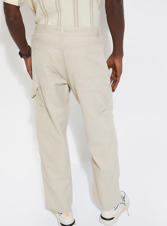 URB_N Men Relaxed Fit Carpenter Trousers