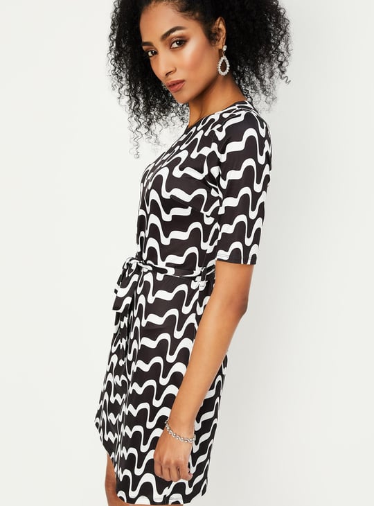 Women Printed Shift Dress