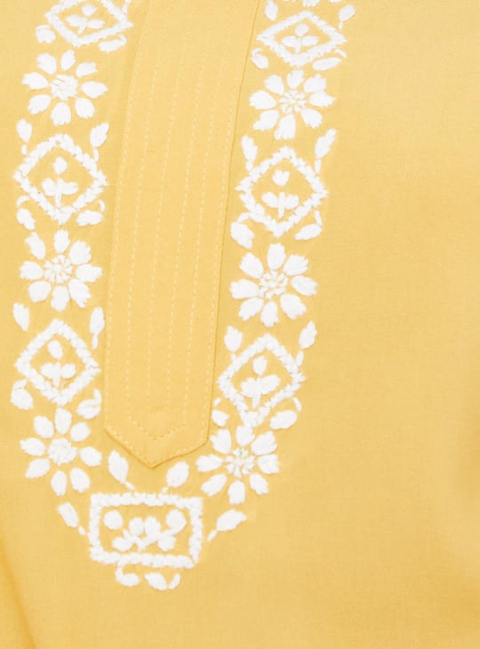 Women Chikankari Short Kurti