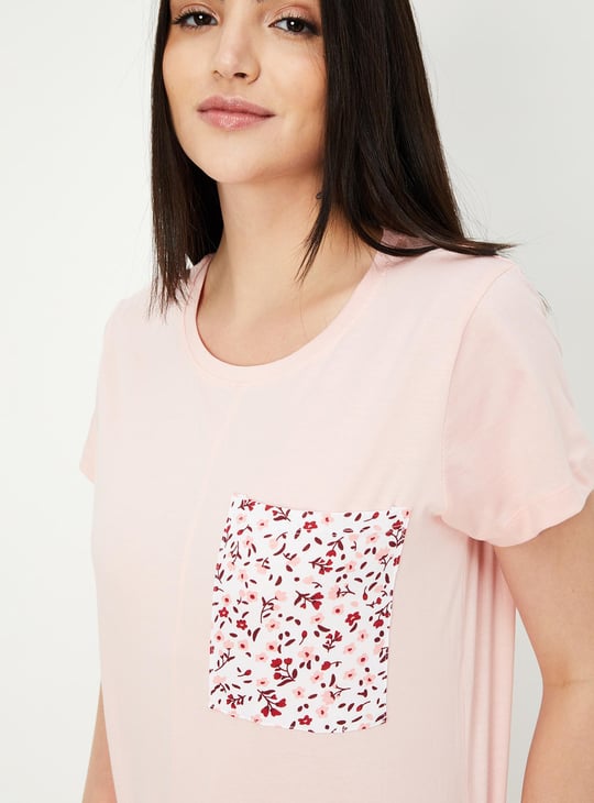 Women Floral Printed PJ Set