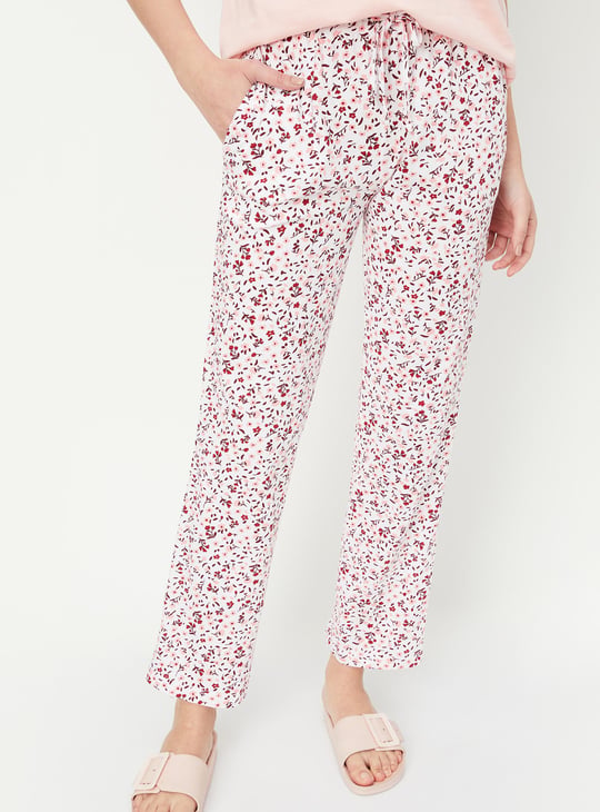 Women Floral Printed PJ Set