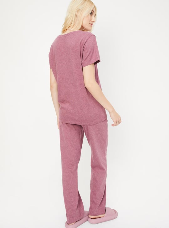 Women Printed PJ Set