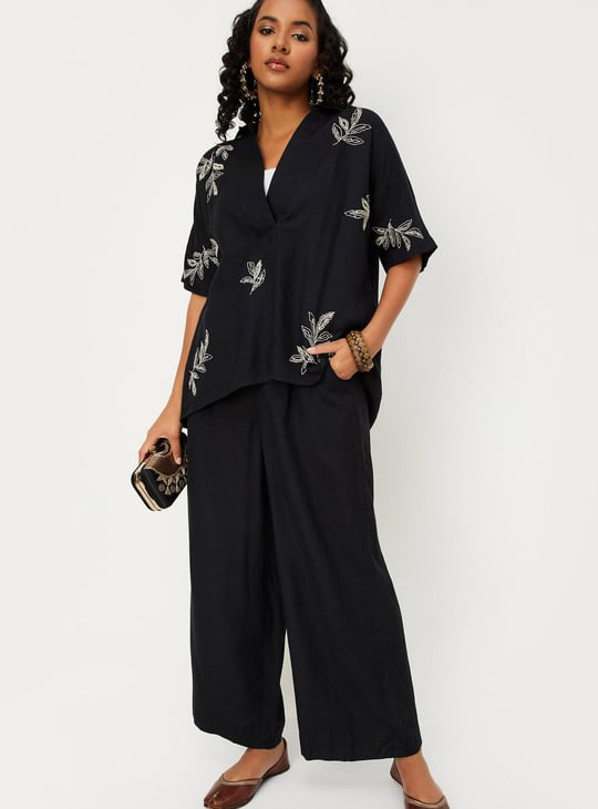 Women Embroidered Co-Ord Set