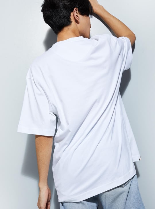 URB_N Men Oversized Rick & Morty T-shirt
