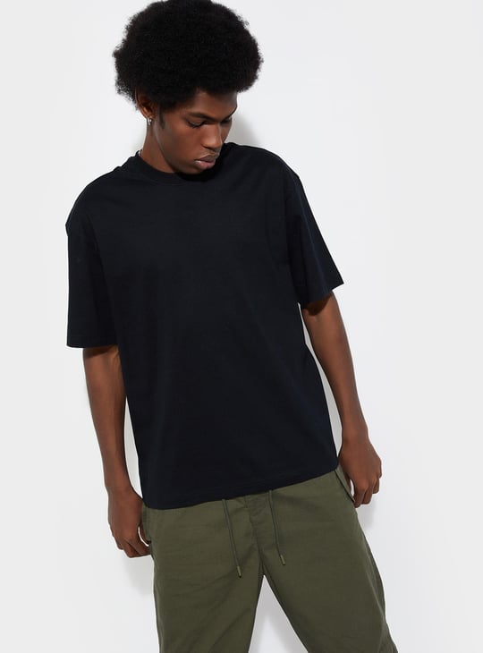 URB_N Men Oversized NASA Printed T-shirt