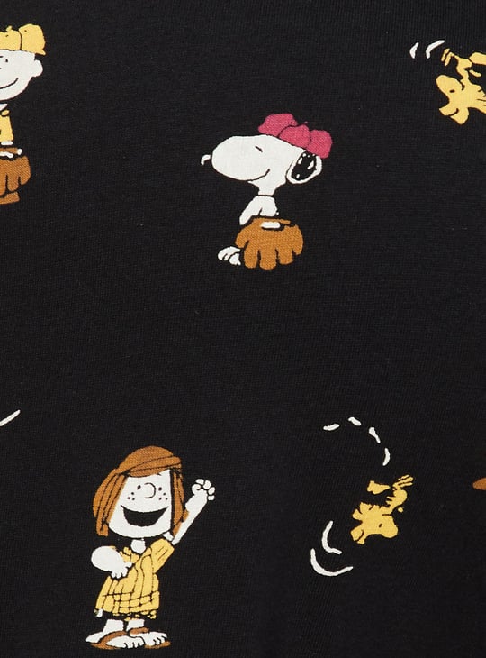 Women Peanuts Snoopy Printed Pyjamas