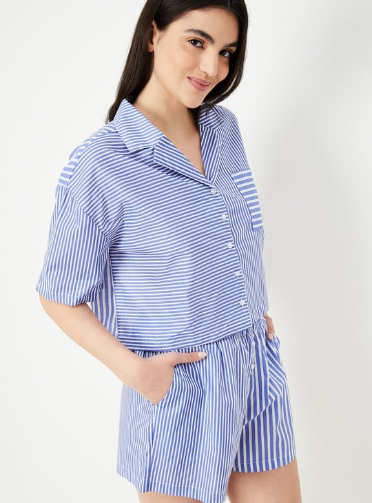 Women Striped Co-Ord Set