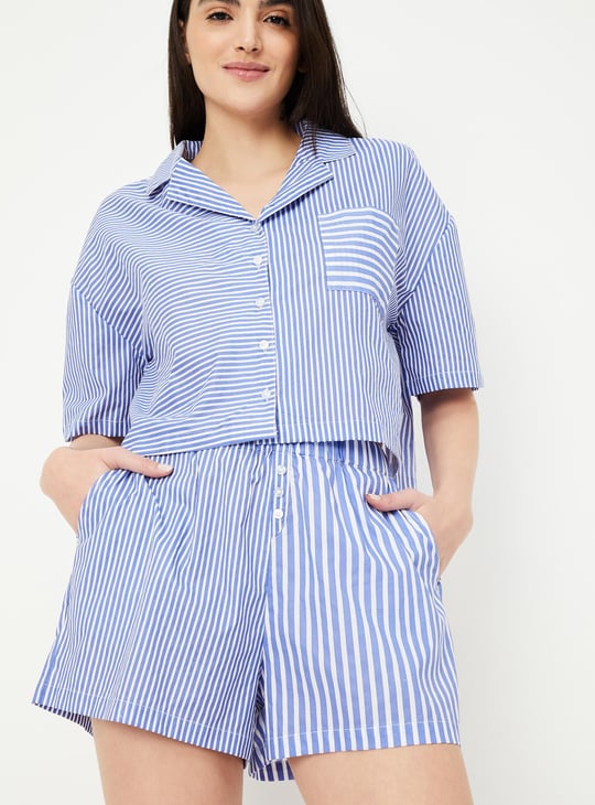 Women Striped Co-Ord Set